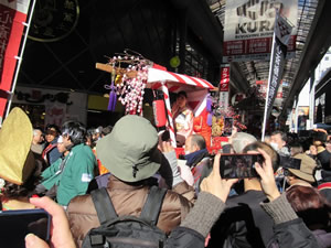 宝恵駕行列写真